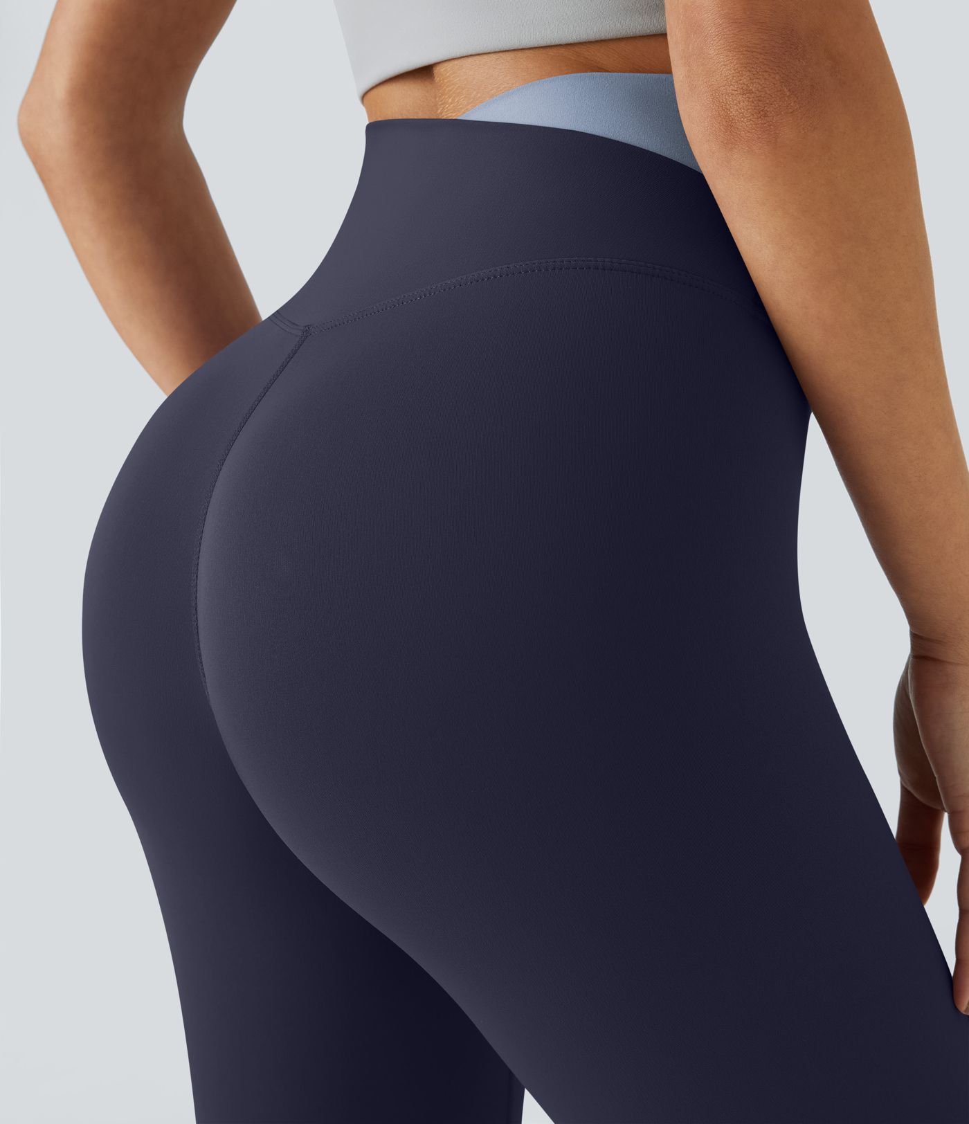 Softlyzero™ Legging Color Block Croisés - UPF50+