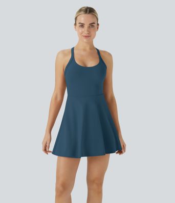 Softlyzero™ Airy Backless Twisted  Dance Tennis Dress-Easy Peezy Edition