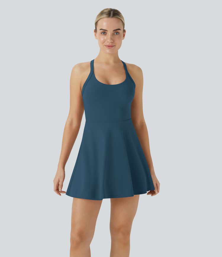 Softlyzero™ Airy Backless Twisted  Dance Tennis Dress-Easy Peezy Edition