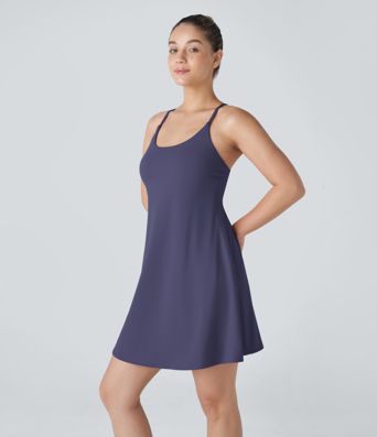 SoftlyZero™ Robe Active Sans Dos - Longueur Allongée - Édition Facile à Porter