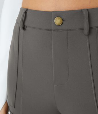 DayStretch High Waisted Zipper Pockets Solid Skinny Cargo Pants