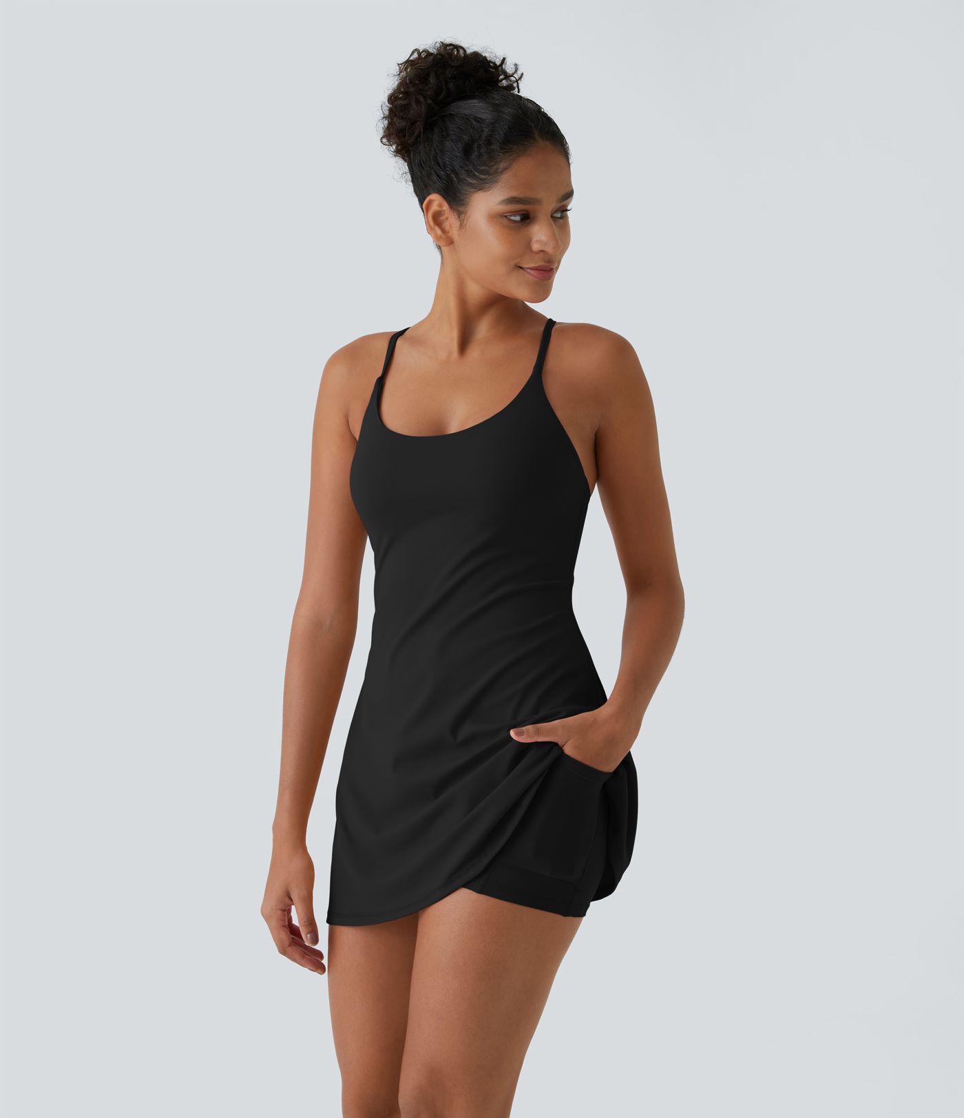 SoftlyZero™ Plush Women Mini Active Dress-Easy Peezy Edition
