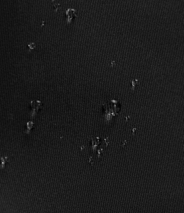 Water-repellent treatment, abrasion resistance, high waist, side pockets, wide leg, casual pants