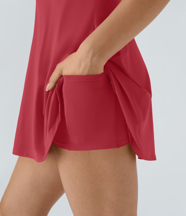 Robe active dos nu torsadée