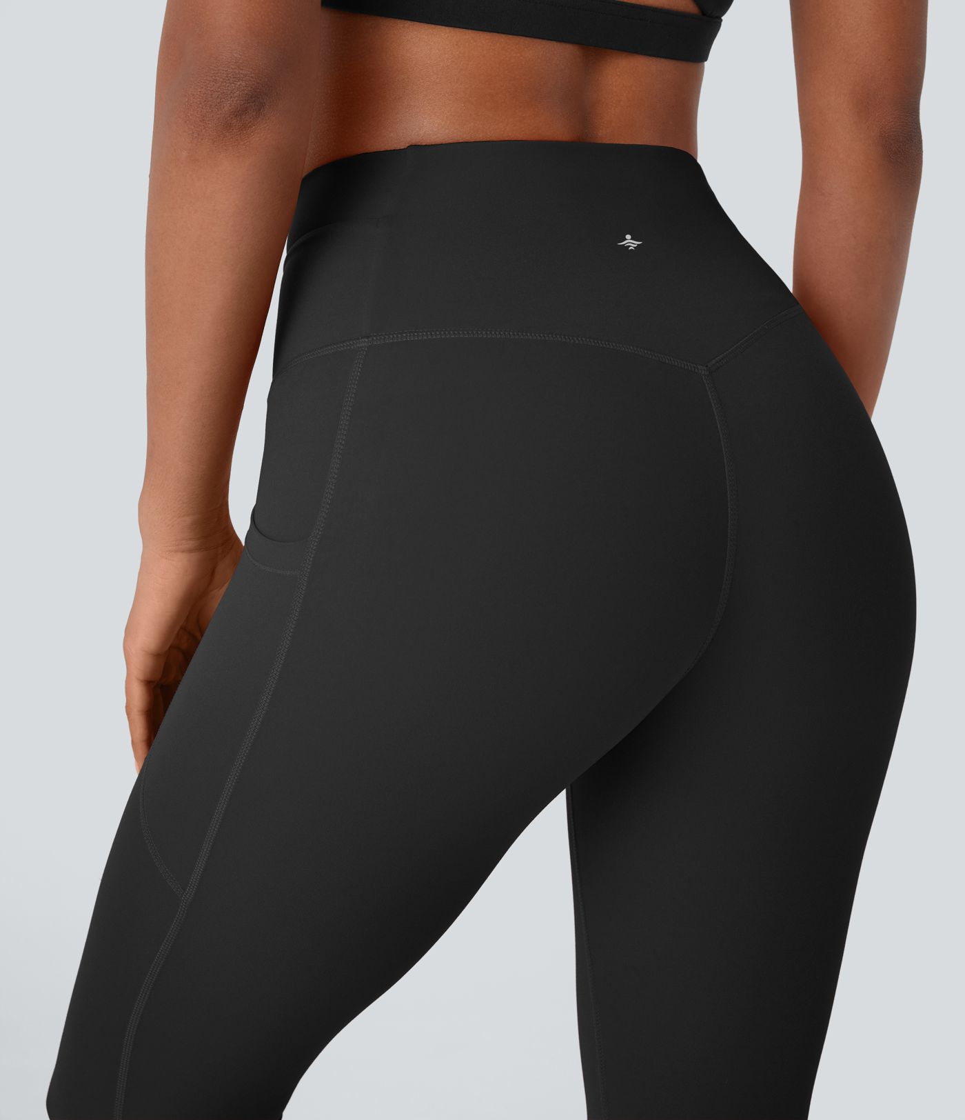 Halara UltraSculpt™ High Waisted Twisted Crossover Side Pocket Yoga Leggings