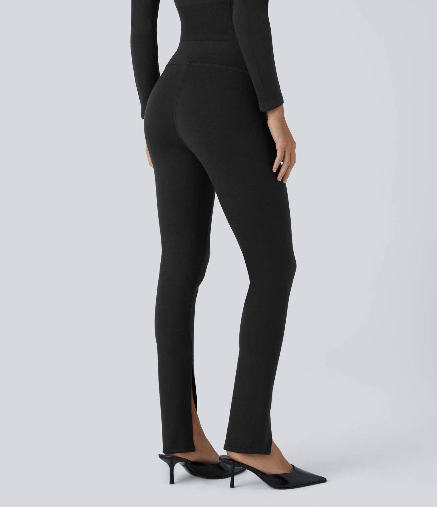 Halara Flex™ high-waisted front split workout pants