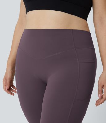 Halara UltraSculpt™ High Waisted Scrunch Butt Lifting Tummy Control Pocket Shaping Training Plus Size Leggings