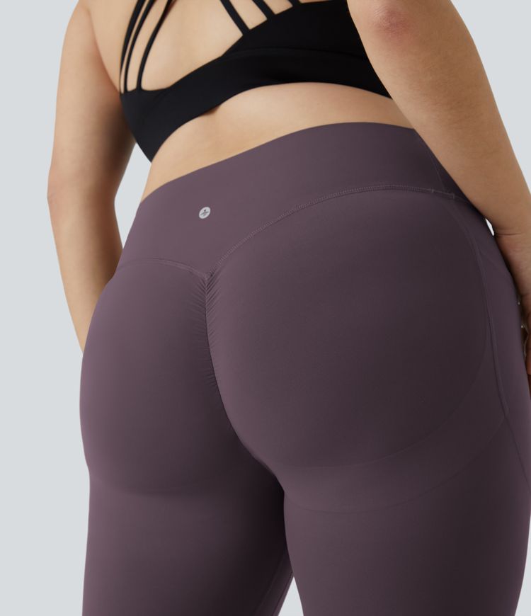 Halara UltraSculpt™ High Waisted Scrunch Butt Lifting Tummy Control Pocket Shaping Training Plus Size Leggings