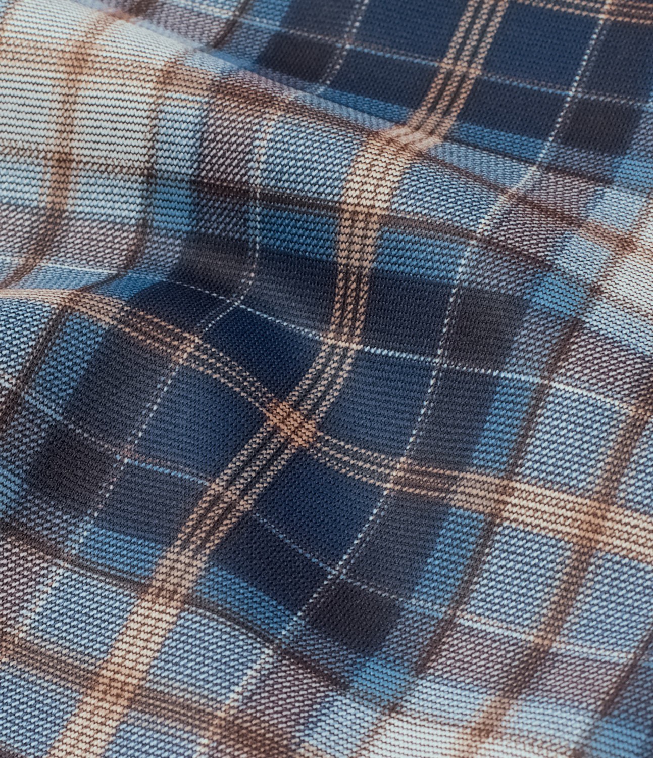 Pantalones casuales anchos de tiro alto a cuadros