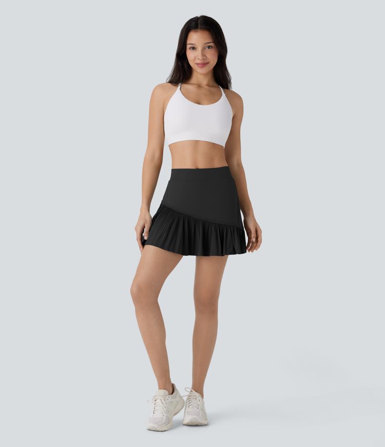 Breezeful™ High Waisted 2-in-1 Pocket Plisse Mini Quick Dry Pickleball Skirt
