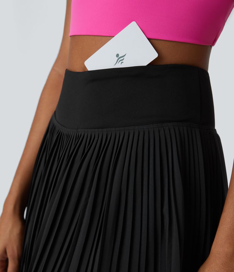 Daily use Breezeful™ 2-in-1 Pleated Side Pocket Quick Dry Tennis Skirt