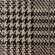Brown Houndstooth Plaid