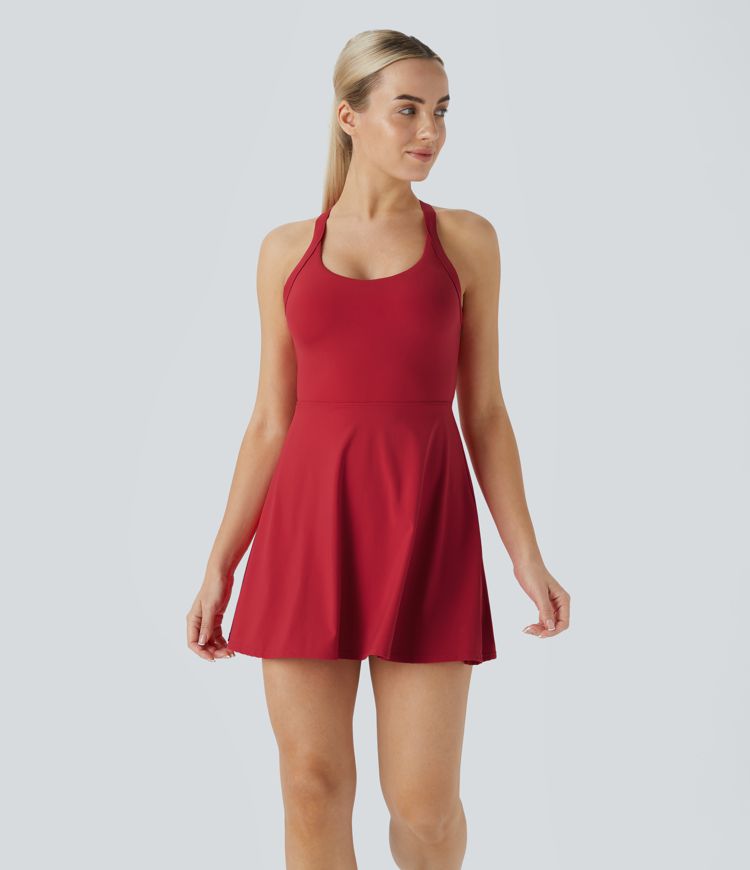 Vestido Softlyzero™ Airy deportivo activo baile tacto fresco sin espalda retorcido - Edición Easy Peezy