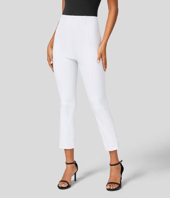 Halara Flex™ kõrge vöökohaga kõhukontrolliga reguleeritava äärega 7/8 tööpüksid