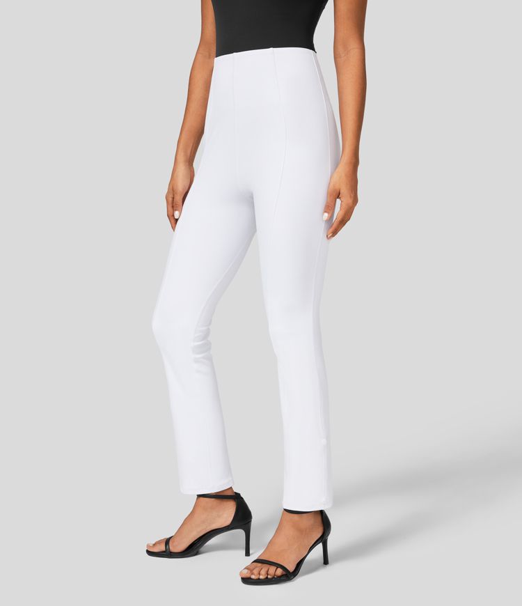 Halara Flex™ kõrge vöökohaga kõhukontrolliga reguleeritava äärega 7/8 tööpüksid