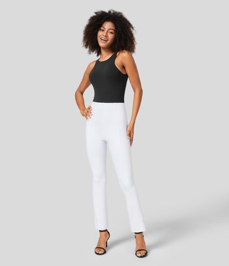 Halara Flex™ kõrge vöökohaga kõhukontrolliga reguleeritava äärega 7/8 tööpüksid