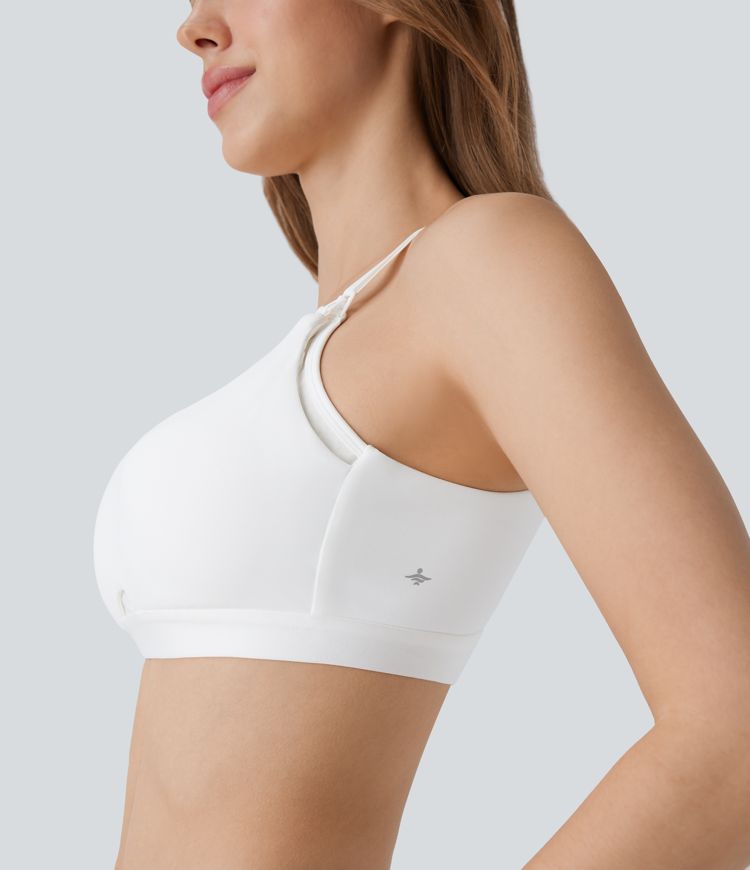 SpeedWave™ Medium Support Adjustable Hook Quick Dry Nursing Workout Sports Bra A-C Cups