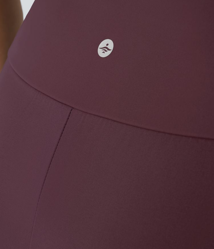 Falda Breezeful™ larga regular tiro alto volante alto bajo 2 en 1 fluida secado rápido