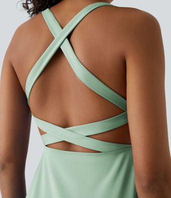 Flare 2-Piece Pocket Dance Active Dress