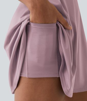 Rückenfreies, schlichtes, ausgestelltes, zweiteiliges Barre-Balletttanzkleid mit Schnürung-Venus