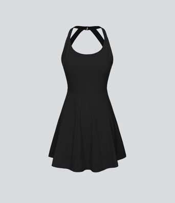 Flare Mini Dance Active Dress D-F Cups