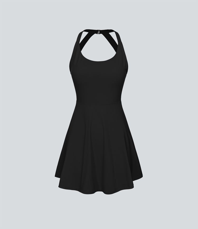 Flare Mini Dance Active Dress D-F Cups