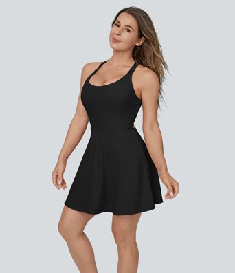 Flare Mini Dance Active Dress D-F Cups