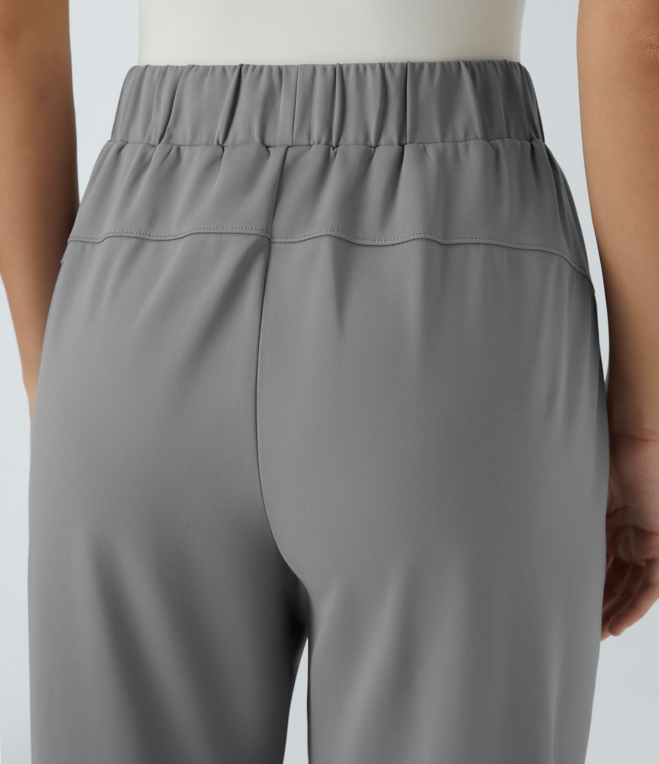 Halara Flex™ 미드웨이스트 드로우스트링 사이드 포켓 워크룩 팬츠