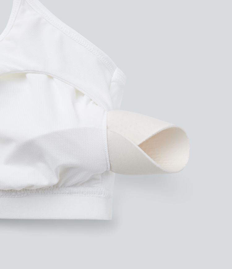 SpeedWave™ Medium Support Adjustable Hook Quick Dry Nursing Workout Sports Bra A-C Cups