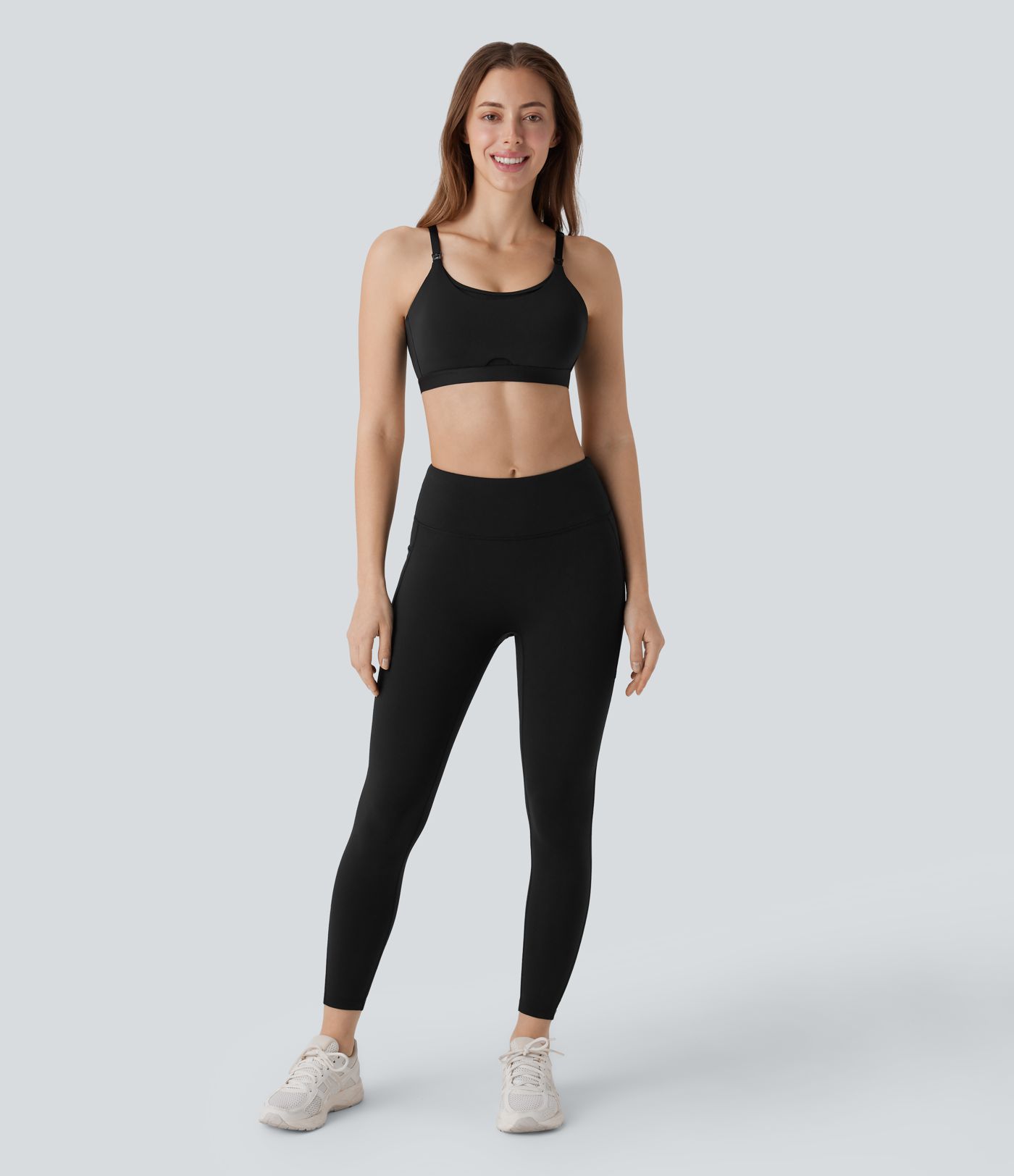 SpeedWave™ Medium Support Adjustable Hook Quick Dry Nursing Workout Sports Bra A-C Cups