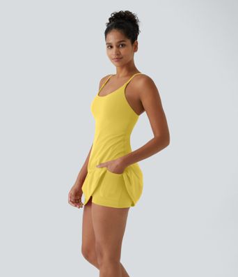 SoftlyZero™ Plush Backless Active Dress-Easy Peezy Edition