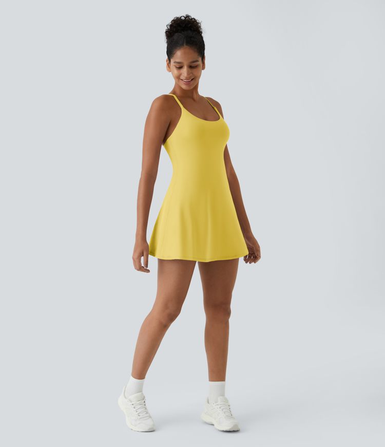 SoftlyZero™ Plush Backless Active Dress-Easy Peezy Edition