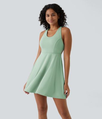 Flare 2-Piece Pocket Dance Active Dress