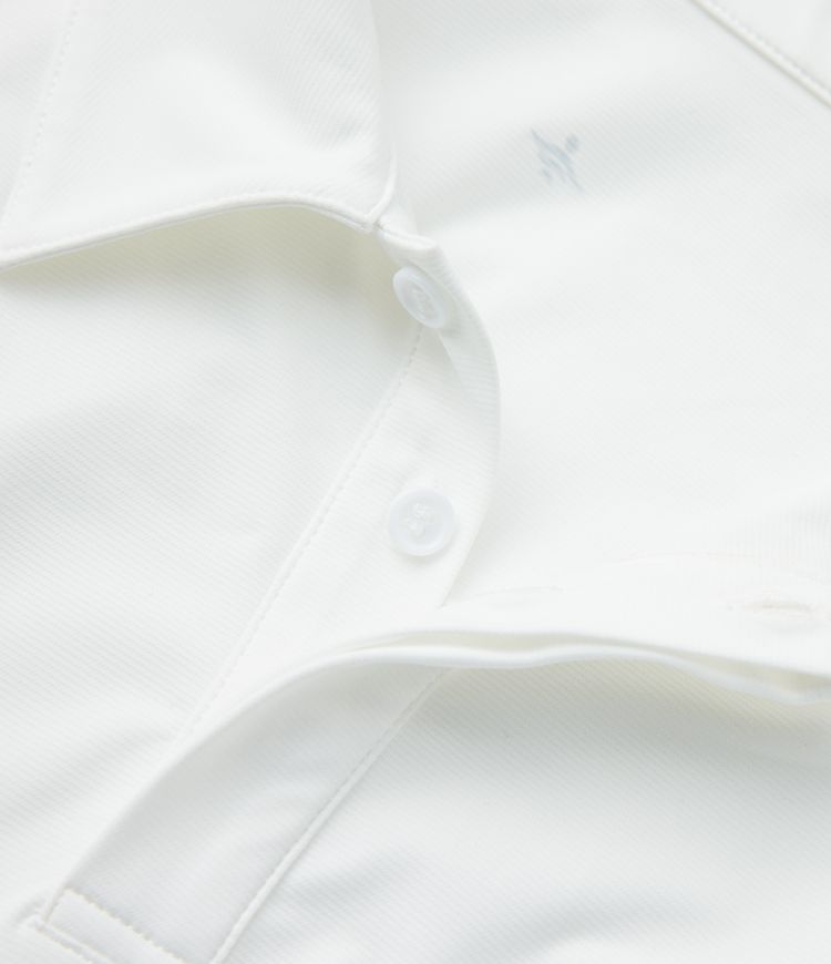 Lightweight Polo Neck Split Hem Golf Tank Vest Top