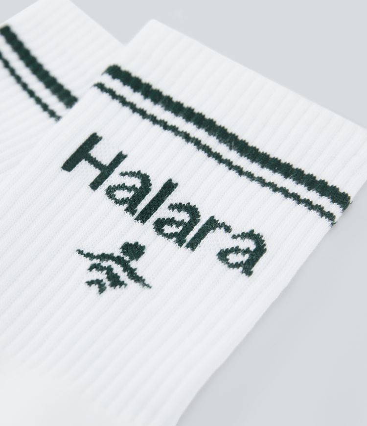 Halara Letter Pickleball Crew Socks