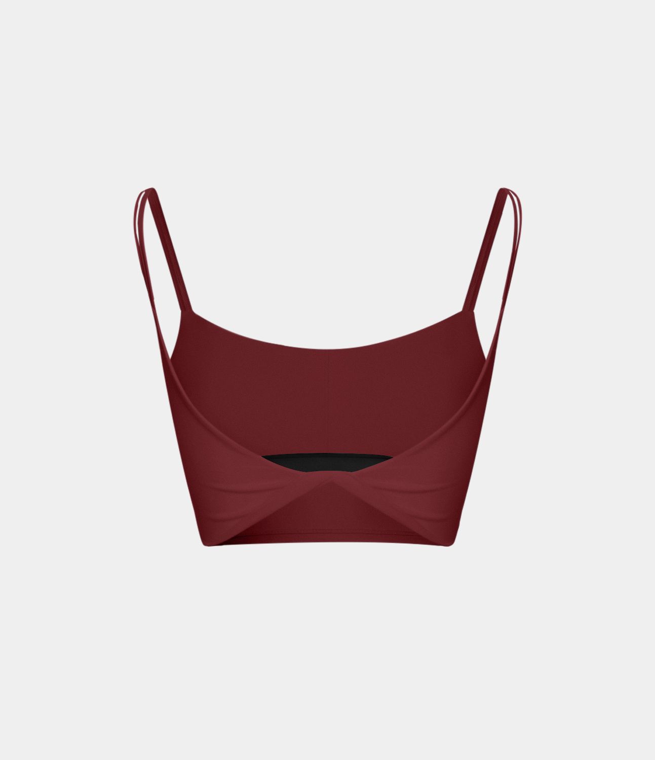 Dubbele Bandjes Cropped Yoga Tanktop