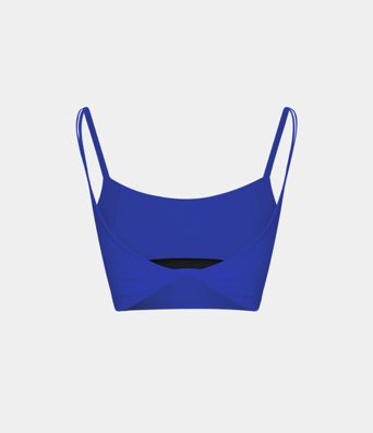 Double Straps Cropped Yoga Tank Top