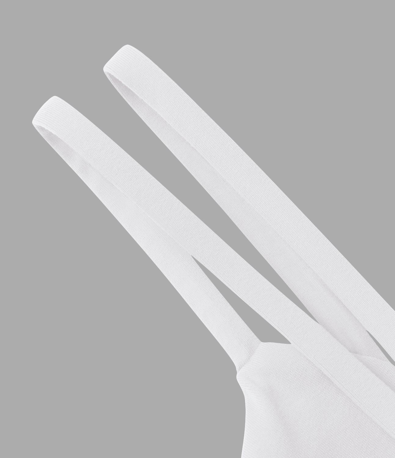 Double Straps Workout Plus Size Cropped Tank Top