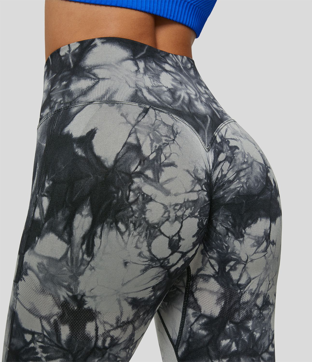 Seamless Flow High Waist Tie Dye Yoga Leggings