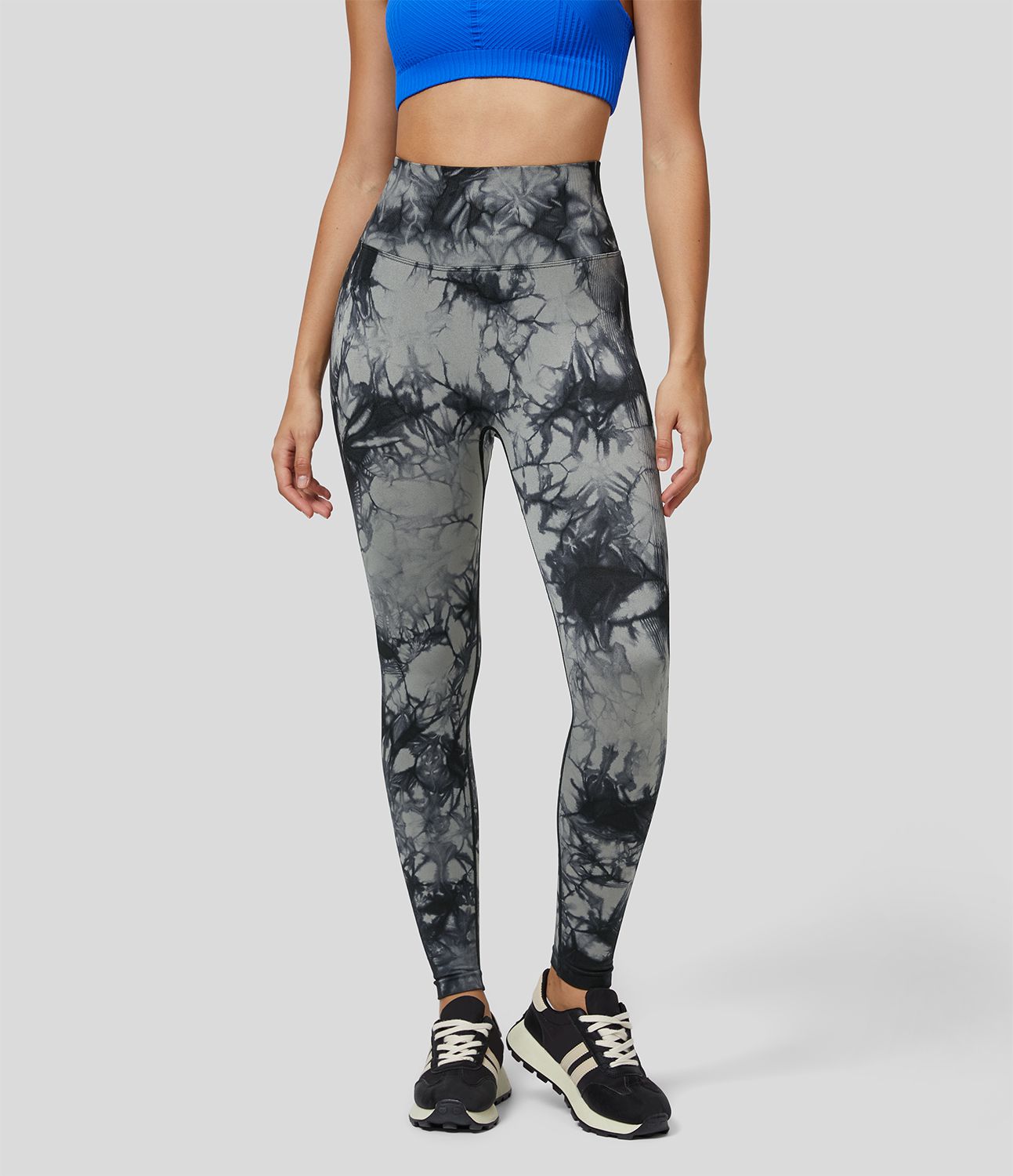 Seamless Flow High Waist Tie Dye Yoga Leggings
