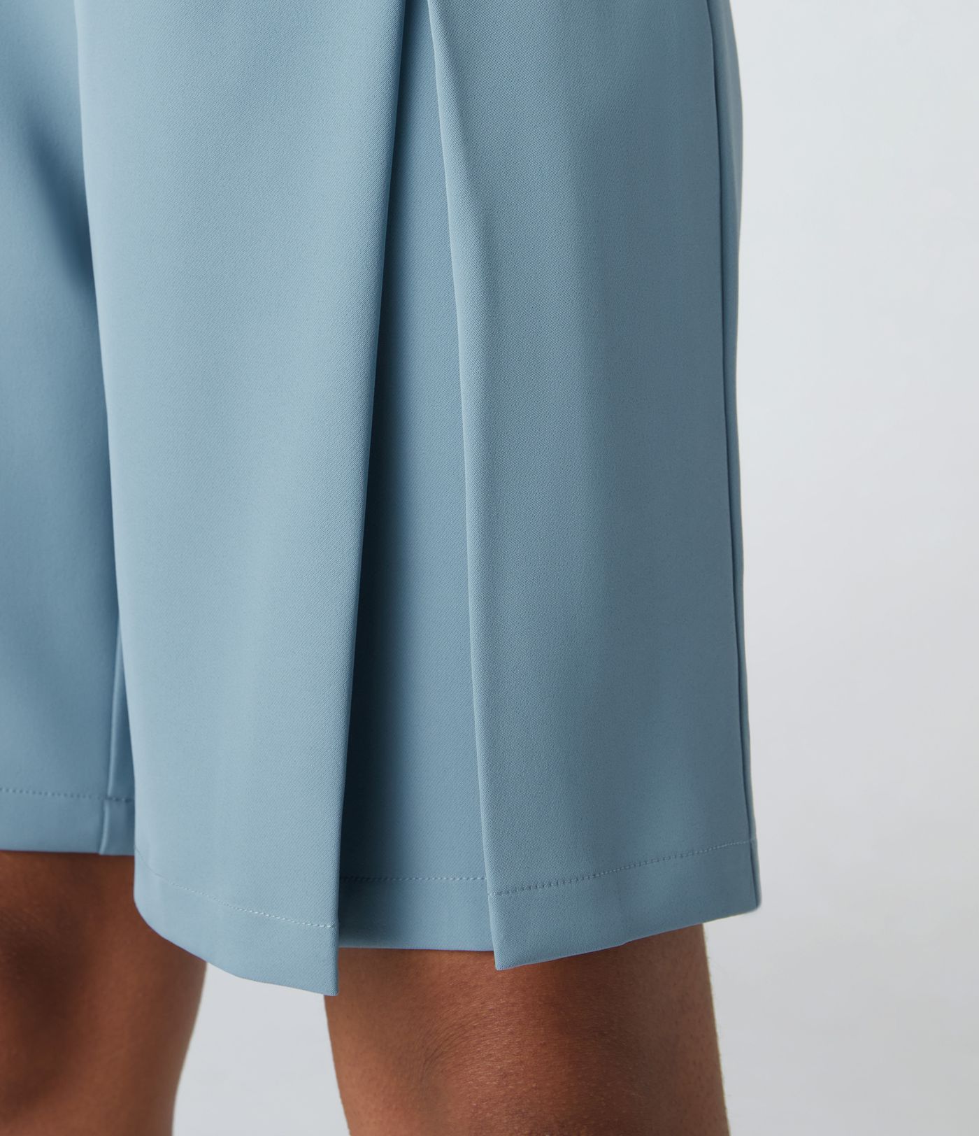 Short Casual Bermuda à Taille Haute Poches Latérales