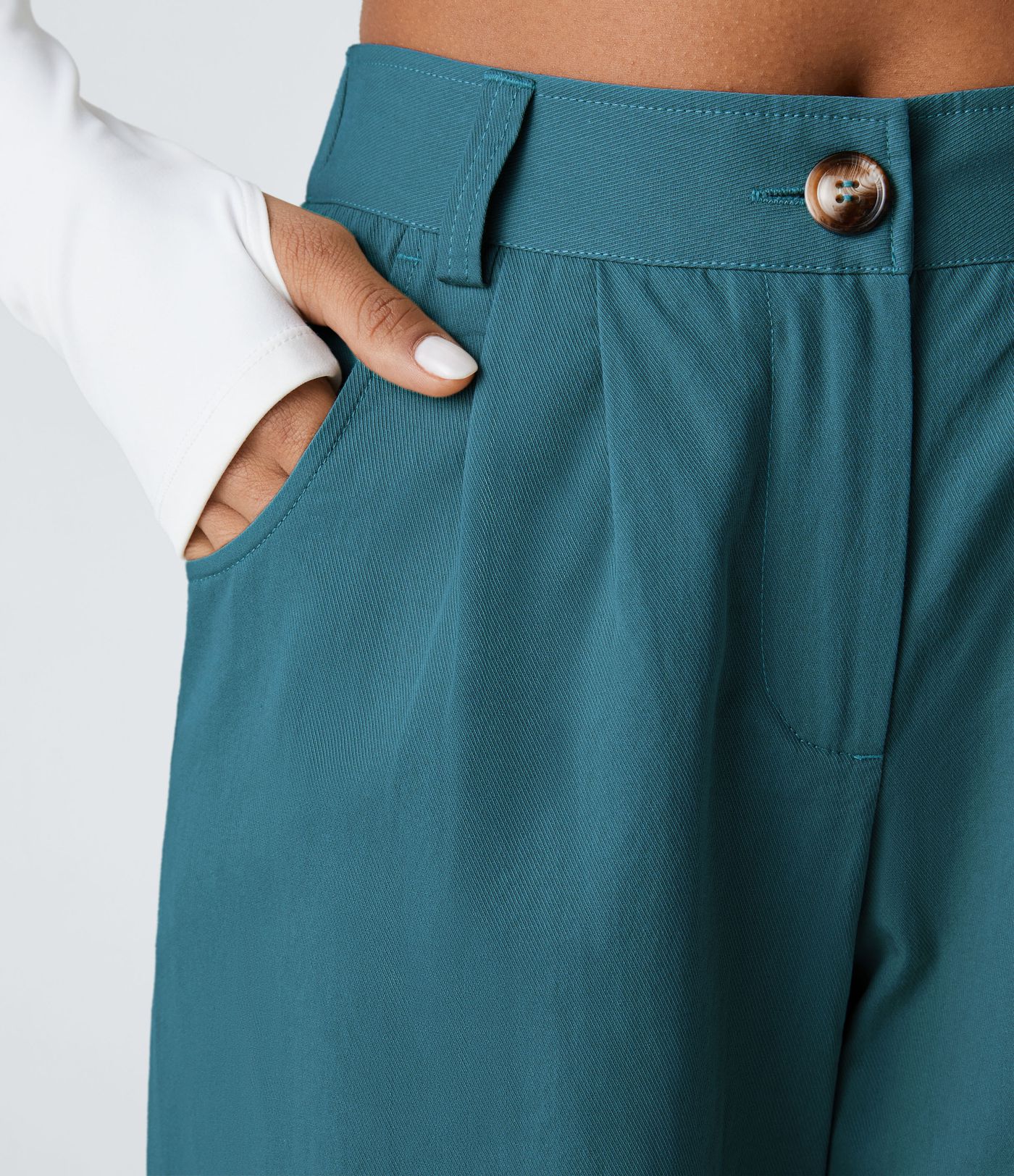 Mid Rise Casual Cotton Joggers with Pockets