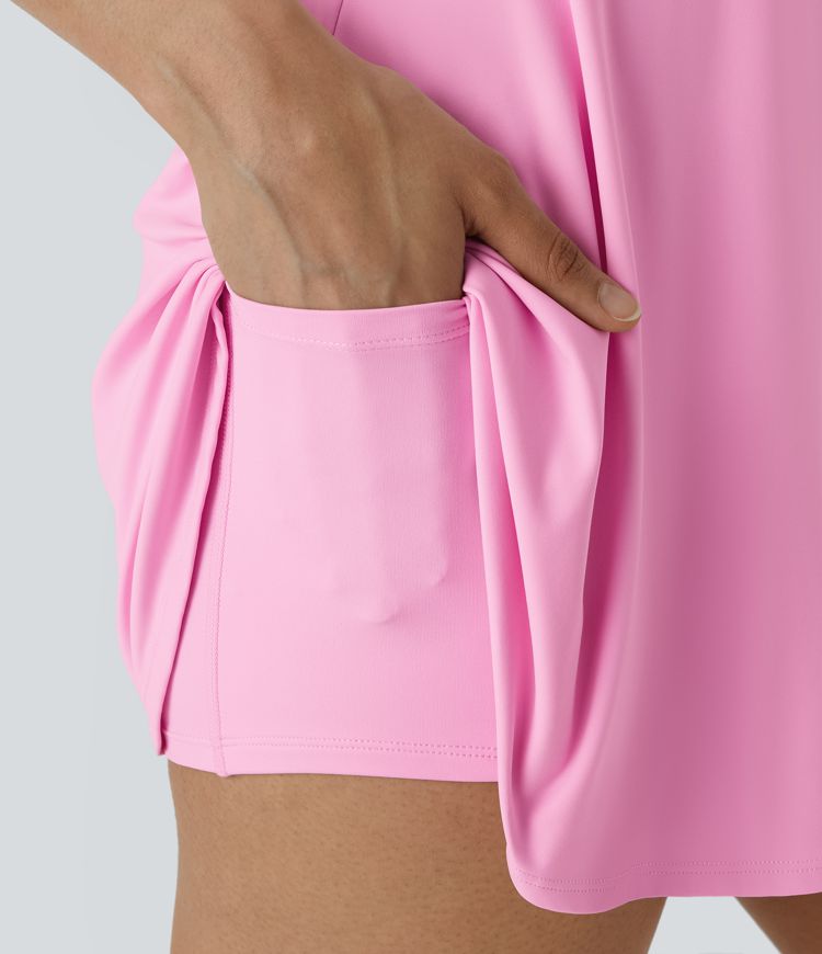 Softlyzero™ Airy Backless Twisted Cool Touch Dance Active Dress-Easy Peezy Edition