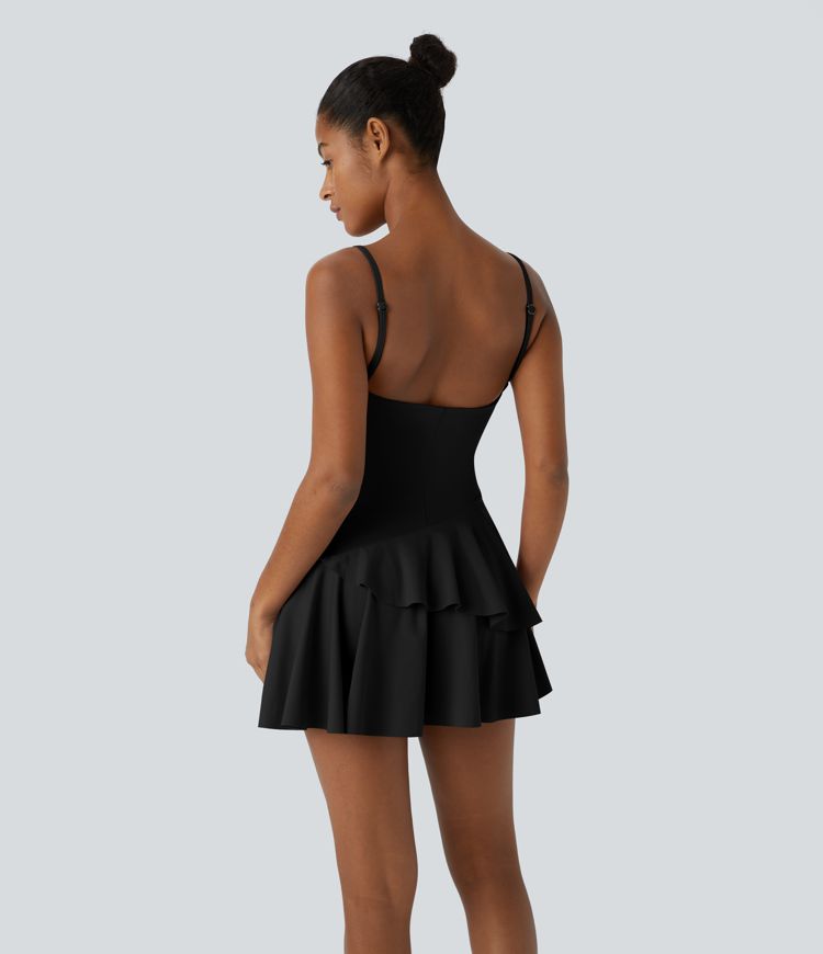 Vestido De Mezclilla Para Mujer, Casual, Holgado, Sin Mangas