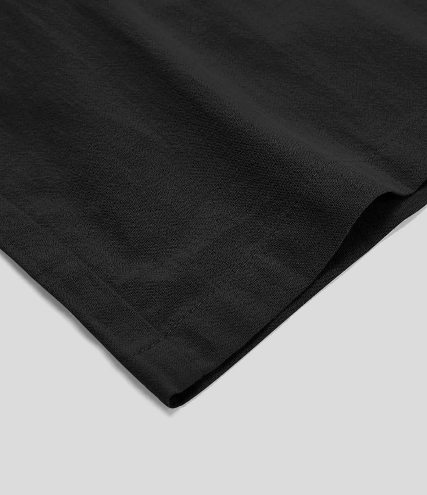 Pantalón tiro alto bolsillo lateral plisado pierna ancha