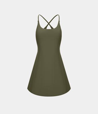 SoftlyZero™ Plush Backless Active Dress-Easy Peezy Edition