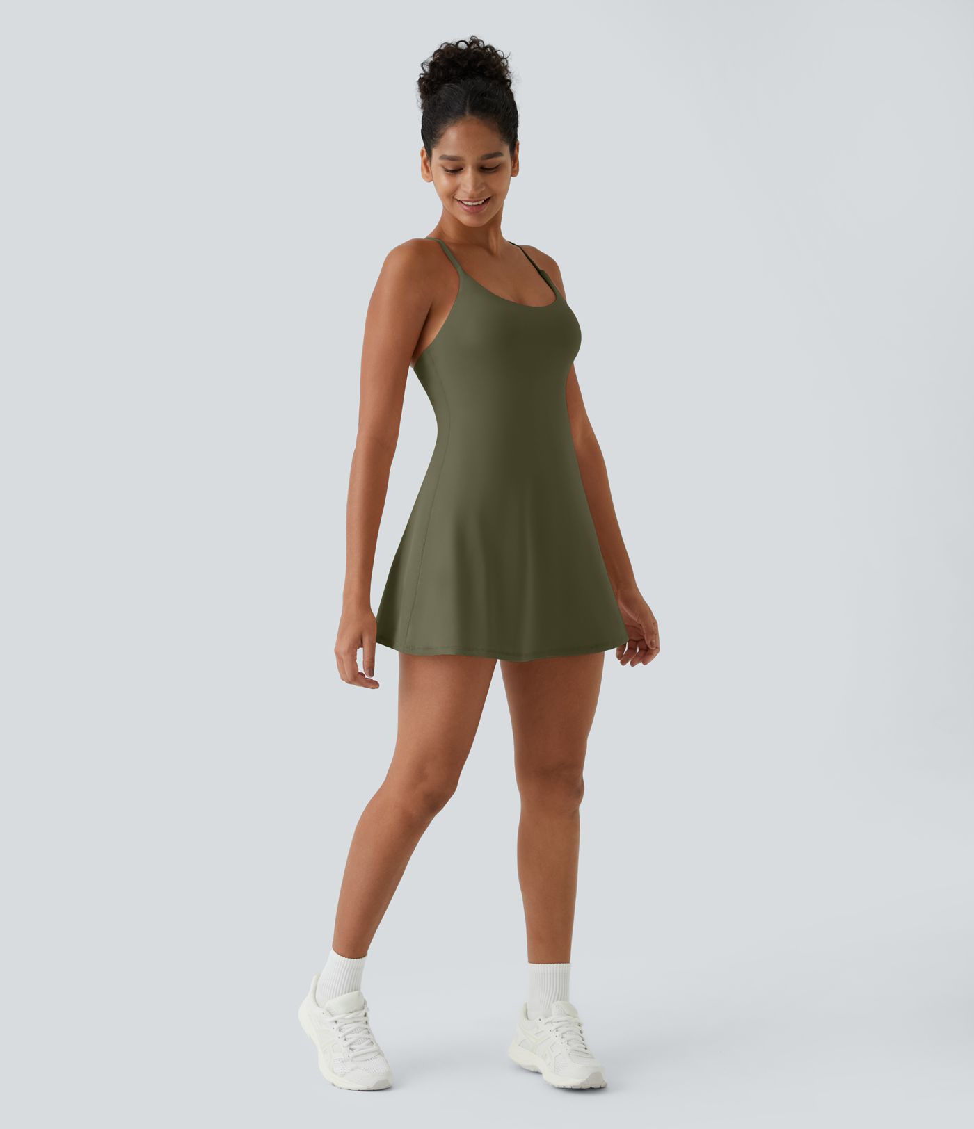 SoftlyZero™ Plush Backless Active Dress-Easy Peezy Edition