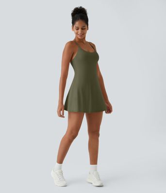 SoftlyZero™ Plush Backless Active Dress-Easy Peezy Edition