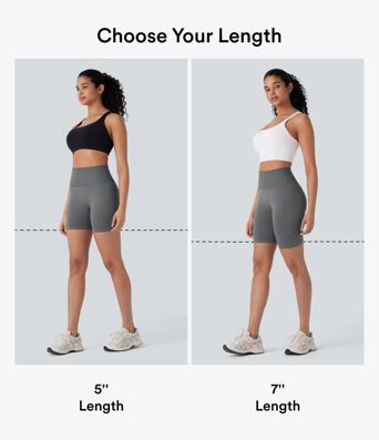 Pantalón corto yoga ciclista tiro alto control abdomen realce glúteo 12.5cm