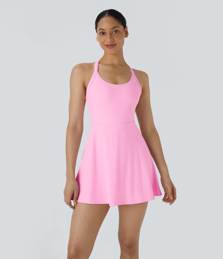 Softlyzero™ Airy Backless Twisted Cool Touch Dance Active Dress-Easy Peezy Edition